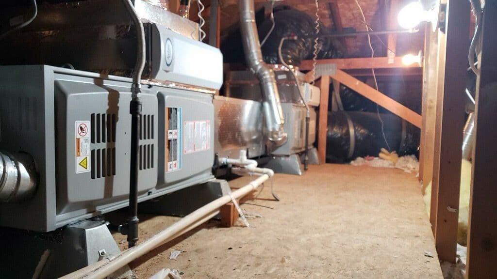 Fullerton Dual HVAC System Installation image